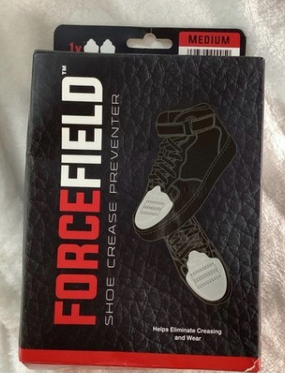 Forcefield Shoe Crease Preventer - Black & Red Packaging